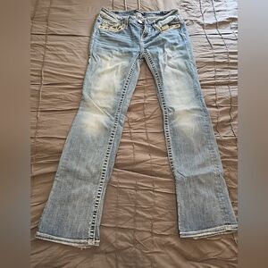 Vigoss Women's Slim Blue Boot Cut Jeans